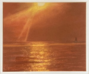 Sunset on Lake Michigan, Tanja van der Voo