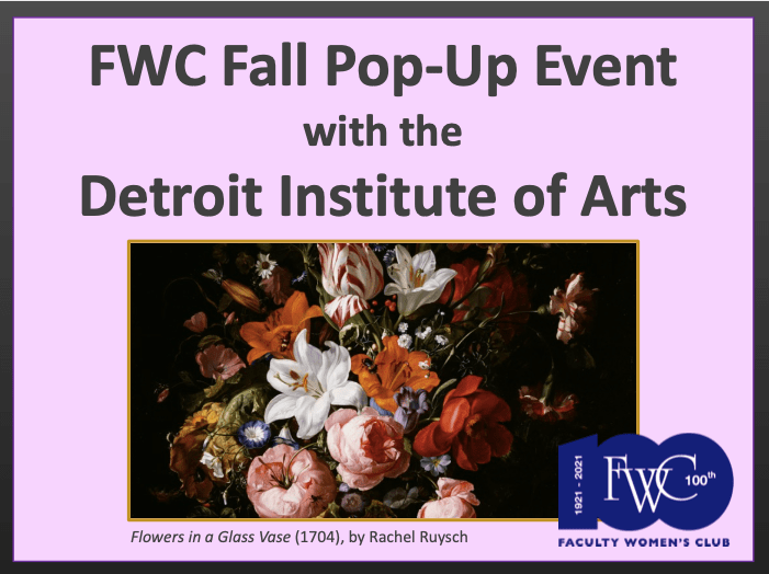 Fall event announcement 2021